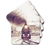 Vintage Steam Train Coaster/Pack of Coasters