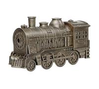 Vintage Steam Train Diffuser/Humidifier with 2-Color LED Light and Cool Mist Humidifier, Air Humidifier for Office Bedroom 300ml (Copper)