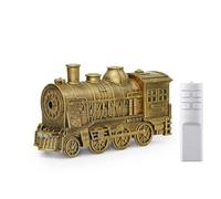 Vintage Steam Train Diffusers for Essential Oils, 300ml Large Room Remote Control Aromatherapy Diffuser (No Essential Oils), Ultrasonic Cool Mist Humidifier Auto Off for Office Bedroom