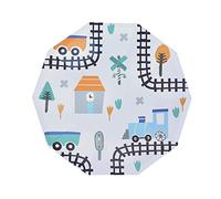 Vintage Steam Train Party Plates (Pack of 8) | Train Birthday Party Decorations