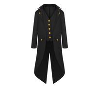 Vintage Steampunk Tailcoat Jacket for Men, Medieval Gothic Victorian Steampunk Jacket Victorian Jacket Men - Pirate Jacket for Men | Steampunk Coat | Pirate Jacket Men | Pirate Jacket Men Steam