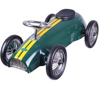 Vintage Steel Ride Along Racer in British Racing Green