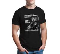 Vintage Steve McQueen How are Your Brakes Men's T-Shirt for Mens Black