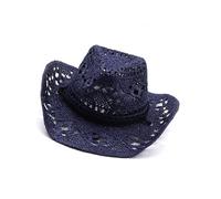 Vintage Straw Hat Beach Protable Hat Men's Western Retros Styles Outdoor Travel Accessory Light Weight Unisex Sun