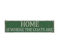 Vintage Street Sign Home Is Where The Anchor Drops Retro Road Metal Wall Decor For Home, Bar, Diner, Pub,Kitchen 4X16 Inches