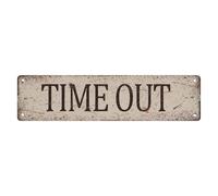 Vintage Street Sign Thinking Room Tin Metal Signs Decorations For Cafe Bar Kitchen 4X16 Inch