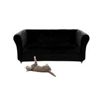 Vintage Stretch Velvet Sofa Cover for Curved Chairs Soft Comfortable Fabric with Included Cushion Seat Cover Perfect for Home Decoration and Protection