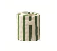 Vintage Striped Ceramic Mug, Hand-Painted Design for Heat Resistance and Secure Grip, Ideal for Coffee Juice Milk or Cocktails, Charming Gift for Holidays and Special Occasions, Green