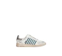 Vintage Striped Trainers - male - Dsquared2 - Sneakers - White - 6 UK - Shoes 6 UK