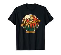 Vintage Stuarts Draft Virginia Mountain Hiking Souvenir T-Shirt