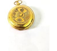 Vintage Style 50-Year Calendar Compass, Brass Nautical Pocket Compass, Personalized Gift