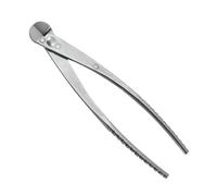 Vintage Style Ball Joint Wire Cutters Stainless Steel Pruning Tool | Rotating ball joint head and serrated handles for enhanced control during precision bonsai and garden pruning