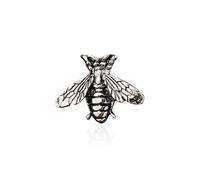 Vintage Style Bee Brooch Retro Small Honey Pin Cute Insect Shape Collar Needle Accessories Ornament Jewelry Wedding Party Silver