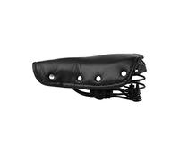 Vintage Style Bike Saddle with Lower Spring Design | PU leather cover, padded wide profile, shock reduction, men and women riders, mountain and folding models