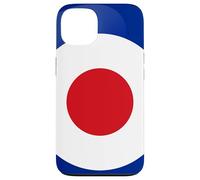 Vintage Style British RAF Mod Bullseye Retro Symbol Round Target Case for iPhone 13