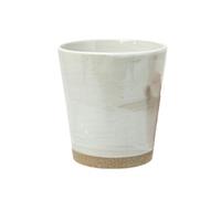 Vintage Style Ceramic Home Tea Cup Owner Japanese Style No Handle Mug-400ML brown base without handle