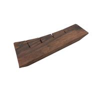 Vintage-Style Curved Guitar Bridge Replacement Long-lasting Rosewood Ukulele Part For Professional Repair Wooden Guitar Bridge