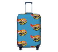(Vintage Style Hot Wheels Deora_5493) Travel Luggage Cover for Suitcases Bag Protector Washable Baggage Case- Fits 18-32 Inch