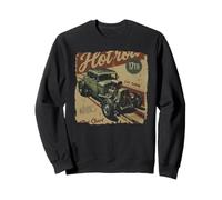 Vintage Style Hotrod Car Design Sweatshirt