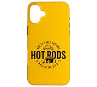 Vintage Style Hotrod Design for the Automotive Enthusiast Case for iPhone 16 Plus