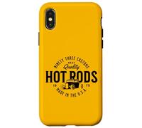 Vintage Style Hotrod Design for the Automotive Enthusiast Case for iPhone X/XS