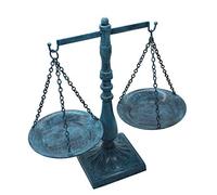 Vintage Style Metal Libra Jewelry Display Tray Cosmetic Organizer Storage, Rustic Turquoise