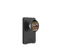 Vintage Style Over Stimulated Mums Club PopSockets PopWallet for MagSafe