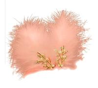 Vintage Style Pearls Decors Feather Hairpin for Woman Cute Pearls Decors Hair Clip Chinese Style Hair Accessories