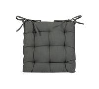 Vintage Style Plain Blue Indoor Outdoor Chair Seat Pad Garden Cushion (L)40cm x (W)40cm Dibor Blue 40cm x 40cm