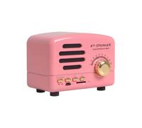 Vintage Style Portable Bluetooth Speaker, Compact Design With Loud Volume, Retro Appearance For Outdoor, Cooking, Parties, Gardening, Garage, Campfire