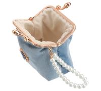 Vintage Style Purse Velvet Coin Pouch for Women Ladies | Portable Small Wallet, Lightweight Design, Suitable and Business Use Color Random Color