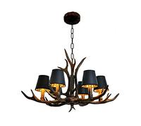 Vintage Style Resin 6 Light Chandelier - American Country Chandelier - Living Room - Bar - Cafe - Restaurant