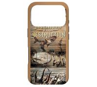 Vintage Style Science Fiction Invention for Destruction Case for iPhone 17 Pro