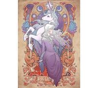 Vintage Style Tin Sign Lady Amalthea The Last Unicorn Bar Pub Garage Diner Cafe Home Wall Decor Art Tin Signs Vintage 12x16 Inch