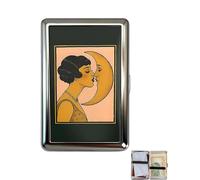 Vintage-Style Versatile Card & Cash Case, 2026 New Metal Durable Wallets/Case/Card Holder, Blocking Metal Ultra SlimID Wallet, Easy Snap Closure, Art Deco Design (G)