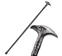 Vintage Style Walking Stick,gentlemen Walking Sticks,eagle head Walking Cane for Man,Wedding canes,scepter for party,Round Handle Cane,zinc alloy,94 cm/37in (Color : Without box)