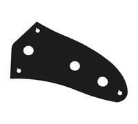 Vintage Styles Bass Guitar Lower Control Covers Metal Plate With Mounting Hardware Without Modifications Required