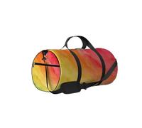 Vintage Stylish Abstract Bright Rainbow Pattern Sports Bag Tote Bag Waterproof Gym Bag with Shoulder Strap Zipper 2 Side Pockets for Men and Women, Travel and Storage Shoulder Bag.