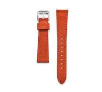 Vintage Suede Leather Watch Band 18mm 19mm 20mm 22mm Quick Release Watchbands Watch Accessories,Orange,20mm