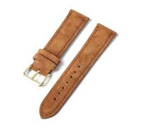 Vintage Suede Leather Watch Band - 18mm to 24mm - Quick Release Replacement Strap,18mm