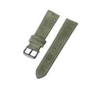 Vintage Suede Leather Watch Band - 18mm to 24mm - Quick Release Replacement Strap