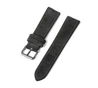 Vintage Suede Leather Watch Band - 18mm to 24mm - Quick Release Replacement Strap