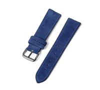 Vintage Suede Leather Watch Band - 18mm to 24mm - Quick Release Replacement Strap