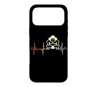 Vintage Sumo Heartbeat Retro Heart Line Case for iPhone 17 Pro Max