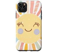 Vintage Sun Retro 70s Rainbow Art || Boho Design || Boho Sun Case for iPhone 11 Pro Max