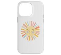 Vintage Sun Retro 70s Rainbow Art || Boho Design || Boho Sun Case for iPhone 14 Pro Max