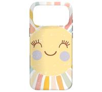 Vintage Sun Retro 70s Rainbow Art || Boho Design || Boho Sun Case for iPhone 17 Pro Max