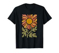 Vintage Sunflower Fields Boho Life Florist Flower T-Shirt