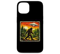 Vintage Sunset Bigfoot Alien UFO Abduction Conspiracy Theory Case for iPhone 13
