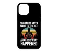 Vintage Sunset Dinosaurs Never Went To The Vet Case for iPhone 12 mini